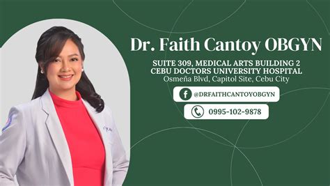 Dr. Faith Cantoy (@drfaithcantoyobgyn) .